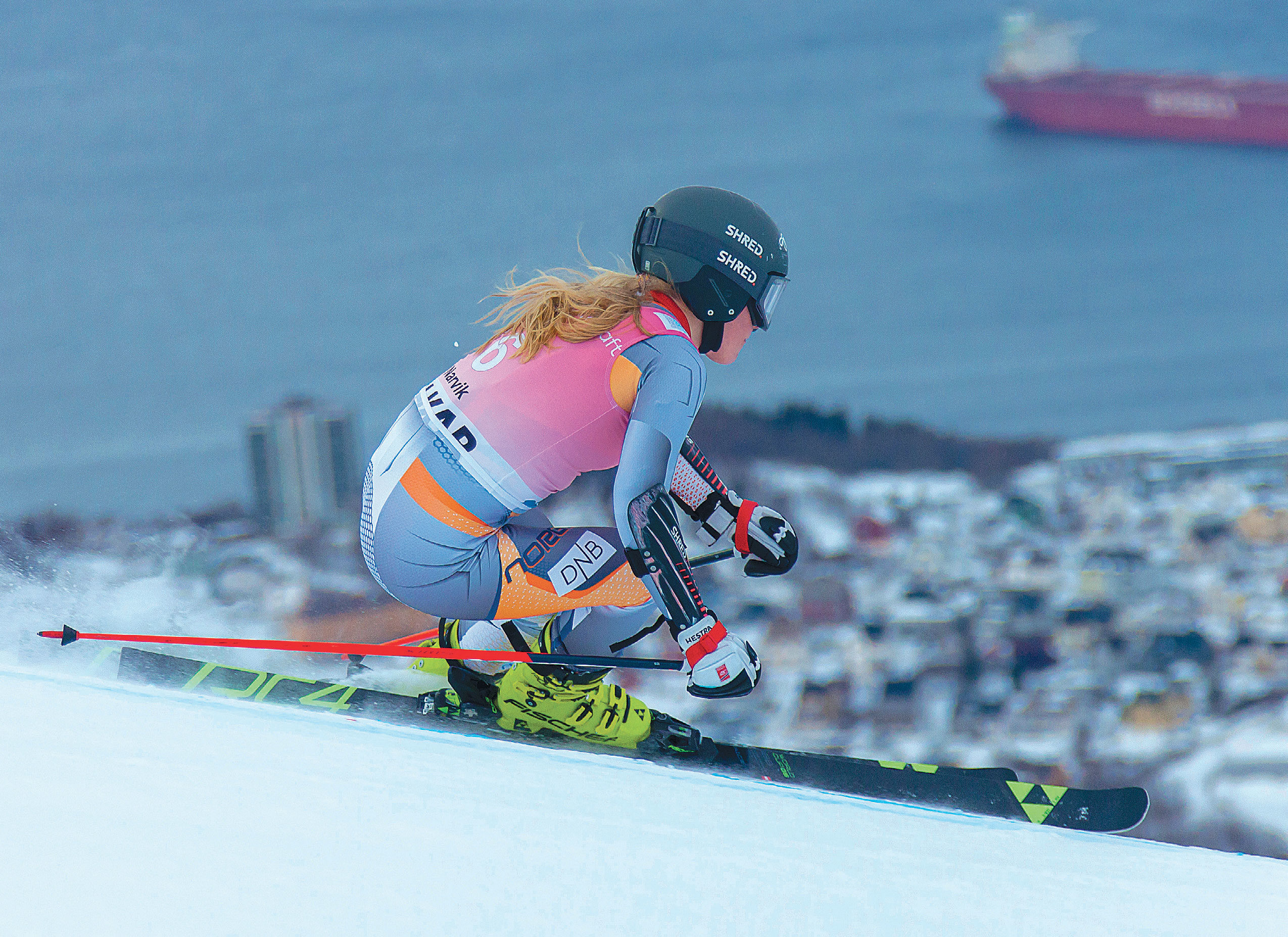 Bronse: Kaja Norbye kjørte inn til bronse i junior-VM. Foto: Jan-Arne Pettersen/Narvik 2020.