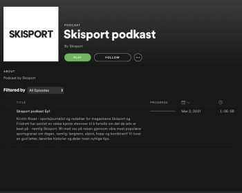 SKIsports første podcast episode er ute!
